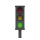 Banner "traffic light" fabric - Material:  - Color: multicoloured - Size: 180x90cm