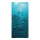 Motivdruck "Luftblasen", Stoff, Größe: 180x90cm Farbe: blau/türkis   #