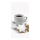 Motif imprimé " Tasse de café  " tissu  Color: blanc/beige Size: 180x90cm