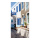 Motivdruck "Griechisches Dorf", Stoff, Größe: 180x90cm Farbe: bunt   #