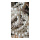 Motif imprimé "Perles" tissu  Color: blanc/nacré Size: 180x90cm