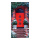 Motivdruck "Rote Tür", Stoff, Größe: 180x90cm Farbe: rot/bunt   #