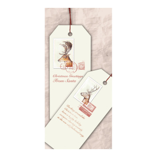 Banner "Christmas Pendant" fabric - Material:  - Color: multicoloured - Size: 180x90cm