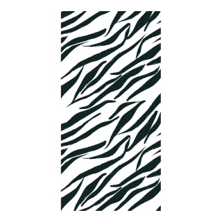 Banner "Zebra Stripes" paper - Material:  - Color: white/black - Size: 180x90cm