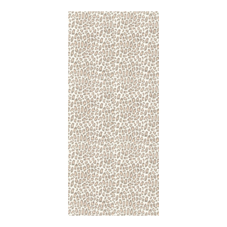Banner "Leopard pattern" paper - Material:  - Color: white/brown - Size: 180x90cm