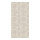 Banner "Leopard pattern" fabric - Material:  - Color: white/brown - Size: 180x90cm