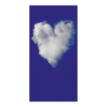 Motif imprimé "Coeur de nuage" papier...