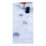 Banner "Santa in the snow"  - Material: made of...