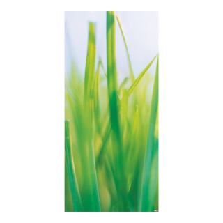 Banner "Grass Blades"  - Material: made of paper - Color: green - Size: 180x90cm