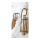 Banner "wooden sledge" fabric - Material:  - Color: white/brown - Size: 180x90cm