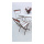 Banner "garden chairs in snow" paper - Material:  - Color: white/red - Size: 180x90cm