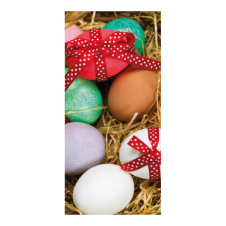 Banner "Easter Eggs" paper - Material:  - Color: multicoloured - Size: 180x90cm