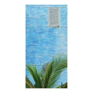 Motivdruck "Tropic", Papier, Größe: 180x90cm Farbe: türkis/grün   #