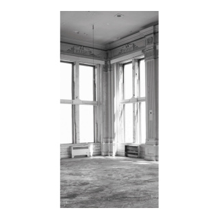 Motivdruck "Leerer Raum", Papier, Größe: 180x90cm Farbe: schwarz/weiß   #