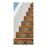 Motivdruck Maurische Treppe, Stoff, Größe: 180x90cm...