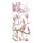 Motif imprimé "Magnolias" papier  Color: rose Size: 180x90cm