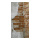 Motif imprimé "Ancienne maçonnerie" papier  Color: brun/blanc Size: 180x90cm