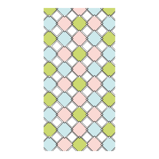 Banner "Tilework" paper - Material:  - Color: white/multicoloured - Size: 180x90cm