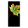 Banner "Maple leaf" fabric - Material:  - Color: black - Size: 180x90cm