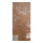 Motif imprimé "Back to school" tissu  Color: brun/blanc Size: 180x90cm