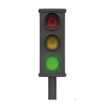 Banner "traffic lights" paper - Material:  -...