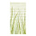 Banner "Vegetative strips" fabric - Material:  - Color: green/white - Size: 180x90cm