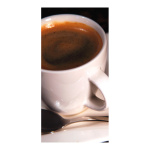 Motivdruck Espresso, aus Papier, Größe: 180x90cm Farbe:...