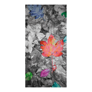 Banner "Colorful autumn" paper - Material:  - Color: grey/multicoloured - Size: 180x90cm