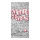 Motif imprimé "MERRY XMAS" tissu  Color: gris/blanc/rouge Size: 180x90cm