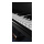 Motif imprimé "Clavier de piano" papier  Color: blanc/noir Size: 180x90cm