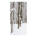 Banner "Forest in winter" paper - Material:  -...