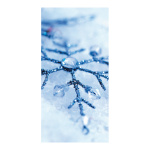 Banner "Ice crystals"  - Material: made of...