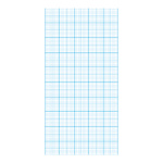 Banner "Graph paper" fabric - Material:  -...