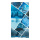 Banner "Winter collage" fabric - Material:  - Color: blue/white - Size: 180x90cm