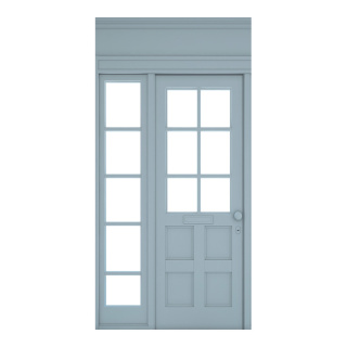 Motivdruck "Weiße Tür", Papier, Größe: 180x90cm Farbe: blanc   #