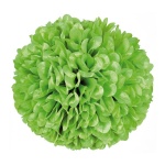 Blütenhalbkugel, mit Hänger, Kunstseide, Ø 15cm,  grün