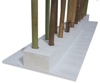 Bambus-Hecke, 80x50x230cm
