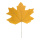 Maple leaf one-sided - Material: out of paper - Color: brown - Size: 100x80cm X Blattgröße: 80x63cm Stiel 45cm