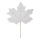 Maple leaf  - Material: out of paper - Color: white - Size: 50x40cm X Blattgröße: 33x40cm Stiel: 23cm
