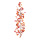 Ahornblattgirlande aus Kunstseide/Kunststoff     Groesse:180cm    Farbe:braun/rot
