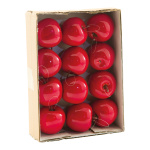 Pommes 12 pcs/sachet en plastique Color: rouge Size: 65cm