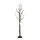 Baum mit 500 LEDs, aus Hartpappe, IP44 Stecker     Groesse:180cm, Holzfuß: 22x22x3cm    Farbe:braun/weiß