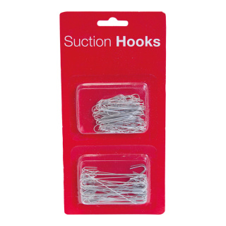 Hooks for tree decoration 150 pcs. - Material: out of metal wire - Color: silver - Size: 100 Stück in 3-4cm 50 Stück in 6cm