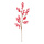 Branche de baies  en plastique Color: rouge Size: 70cm X Stiel: 28cm