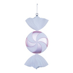 Bonbon  en plastique Color: rose mat/blanc Size: 47cm