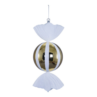 Candy  - Material: out of plastic - Color: gold/white - Size: 47cm