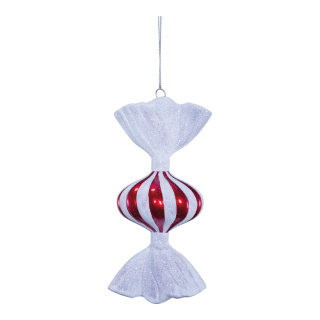 Candy  - Material: out of plastic - Color: red/white - Size: 155cm