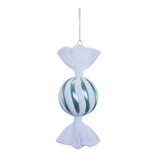 Candy  - Material: out of plastic - Color: mint/white - Size: 17cm