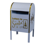 Briefkasten aus Metall, »Letters to Santa«...