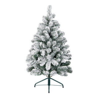 Noble fir 193 tips - Material: out of plastic - Color: green/white - Size: 120cm X Ø 70cm